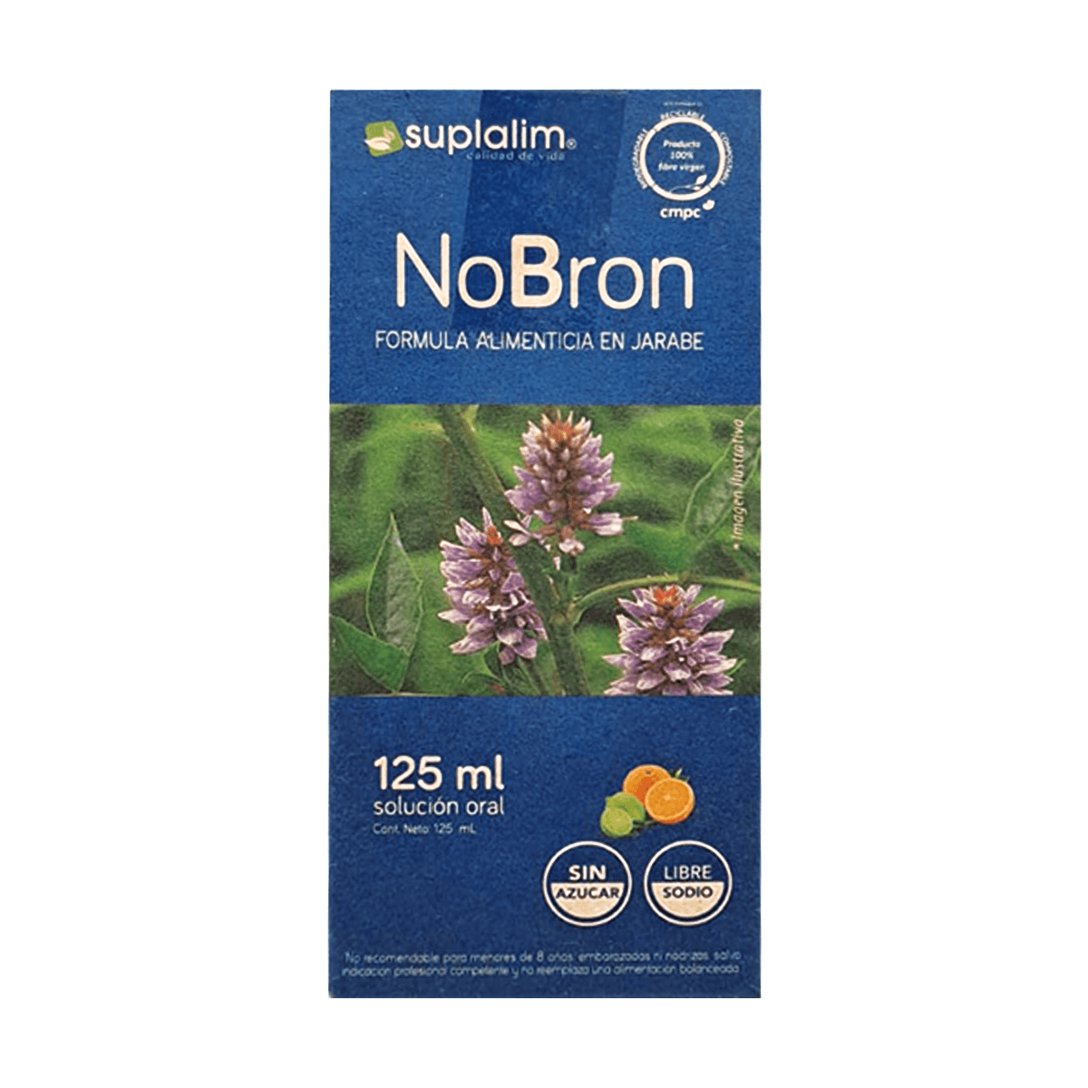 Suplalim NoBron Solución Oral 125 ml - Sin Azúcar