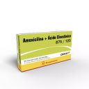 Amoxicilina + Ác. Clavulánico 875/125 mg x 20 Comprimidos - Opko