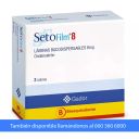 Setofilm 8 mg x 2 Sobres - Ondansetrón Láminas Bucodispersables