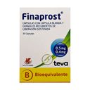 Finaprost dutasterida 0,5 mg tamsulosina 0,4 mg 30 cápsulas con cápsula blanda y gránulos recubiertos de liberación sostenida