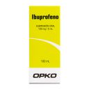 Ibuprofeno 100 mg/5 mL suspensión oral 100 mL