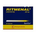 Ritmenal gabapentina 300 mg 30 cápsulas