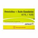 Amoxicilina 875 mg ácido clavulánico 125 mg 14 comprimidos recubiertos