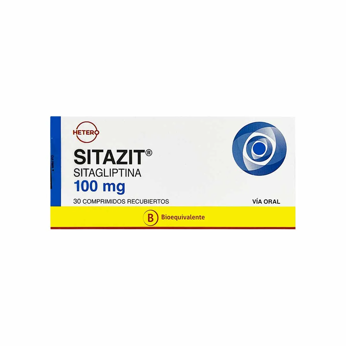 Sitazit 100 mg x 30 Comprimidos Recubiertos - Sitagliptina