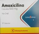 Amoxicilina 500 mg x 21 Cápsulas - Curae Spring