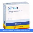 Setofilm 4 mg Láminas Bucodispersables x 10 Sobres - Ondansetrón