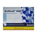 Azithral Azitromicina 500 mg 6 comprimidos recubiertos