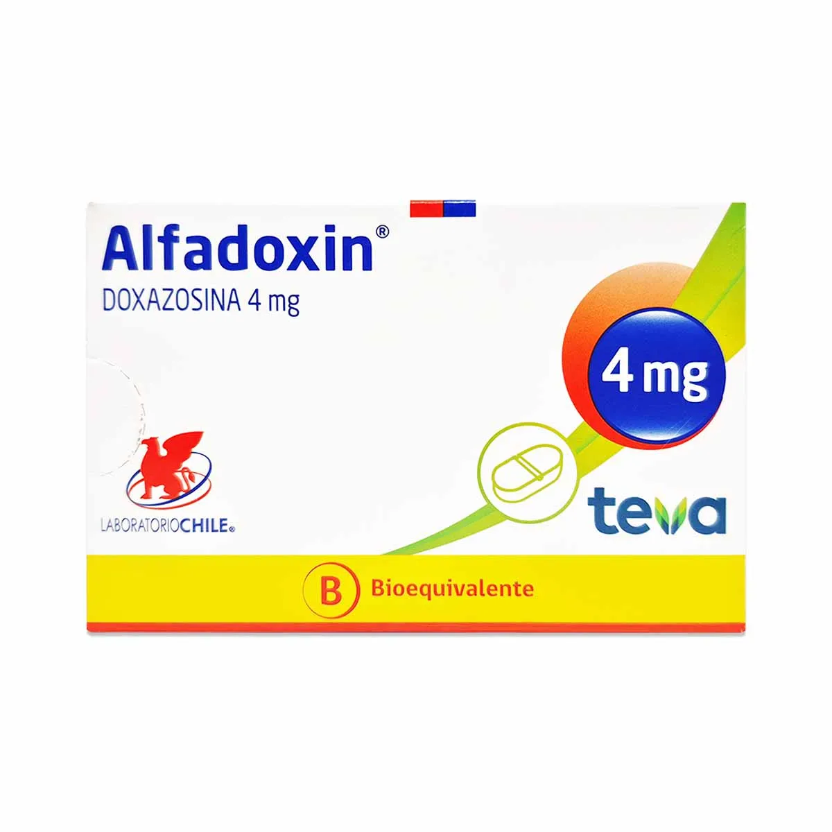 Alfadoxin 4 mg x 30 Comprimidos - Doxazosina