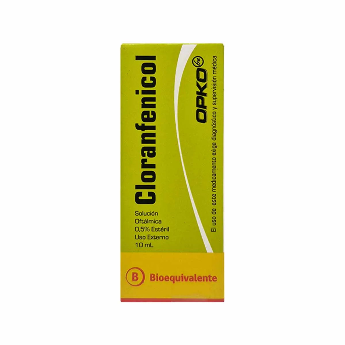 Cloranfenicol 0.5% x 10 ml Solución Oftálmica - OPKO