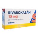 Rivaroxabán 15 mg x 28 Comprimidos - Sandoz