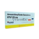Amoxicilina + Ácido Clavulánico 875/125 mg x 14 Comprimidos - Ascend