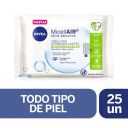 Nivea Toallitas Desmaquillantes "MicellAir" x 25 und