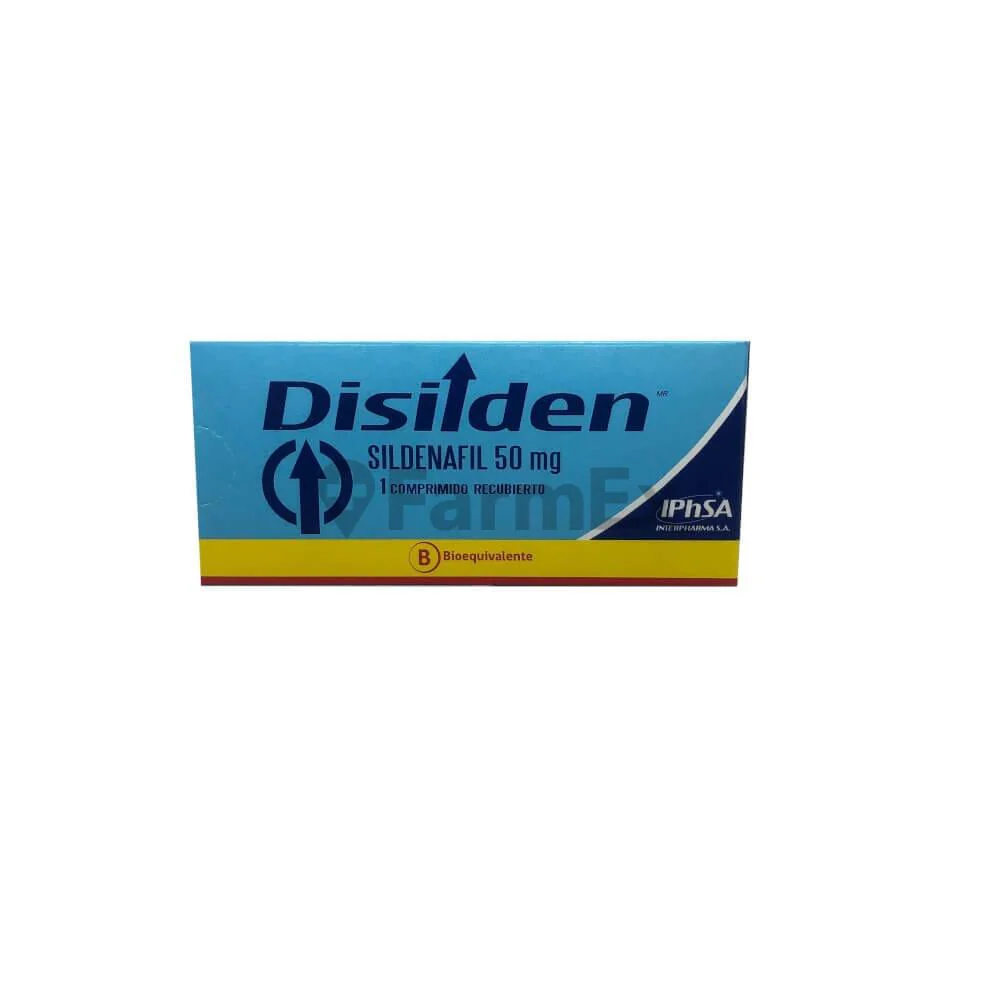 Disilden 50 mg x 1 Comprimido - Sildenafil