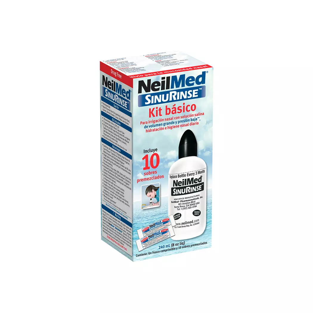 NeilMed Sinus Rinse Kit Irrigación Nasal 240 ml
