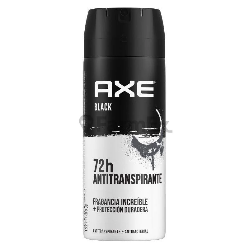 Axe Black 72h Antitranspirante Spray 152 ml