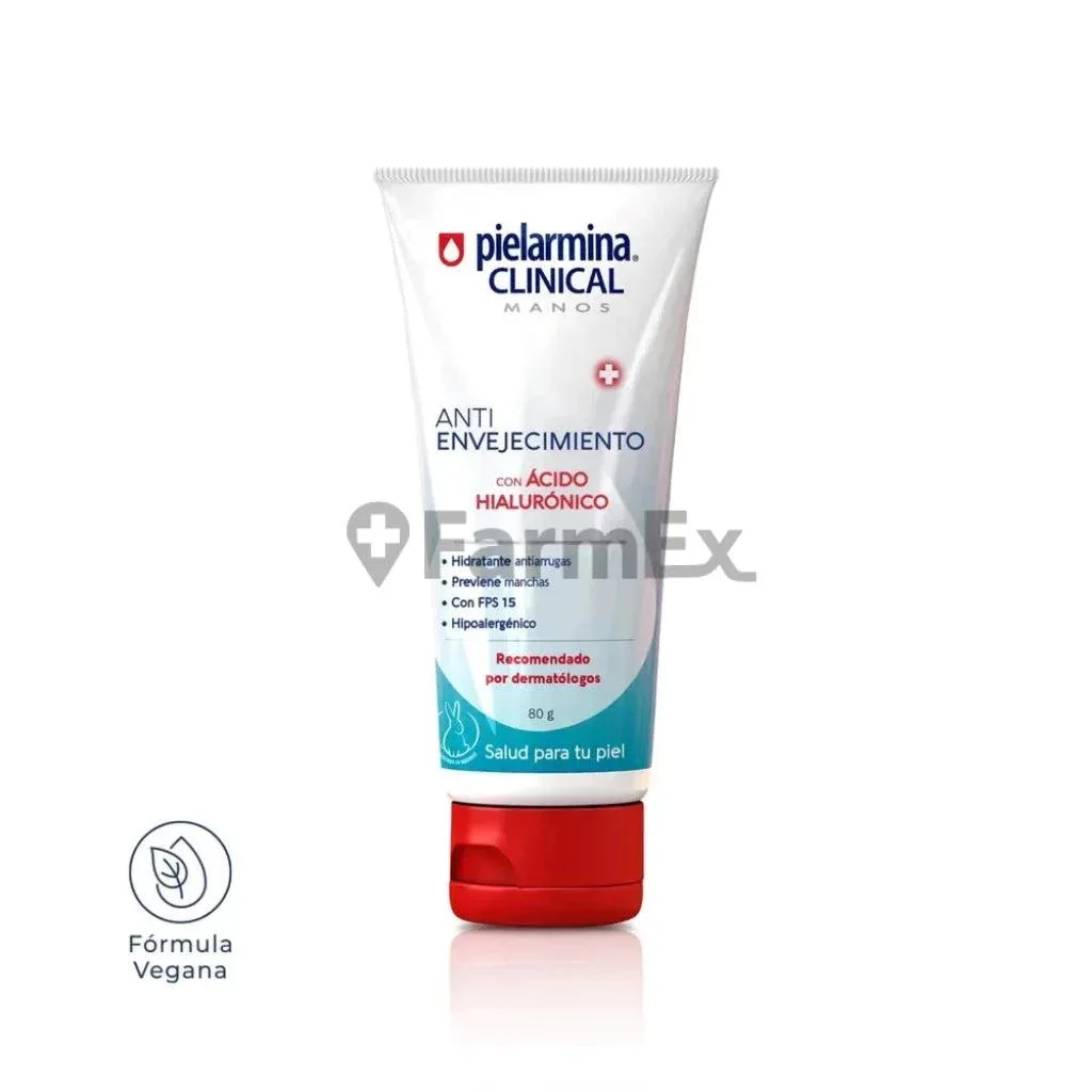 Pielarmina Clinical Manos Anti Envejecimiento 80 g - Ácido Hialurónico