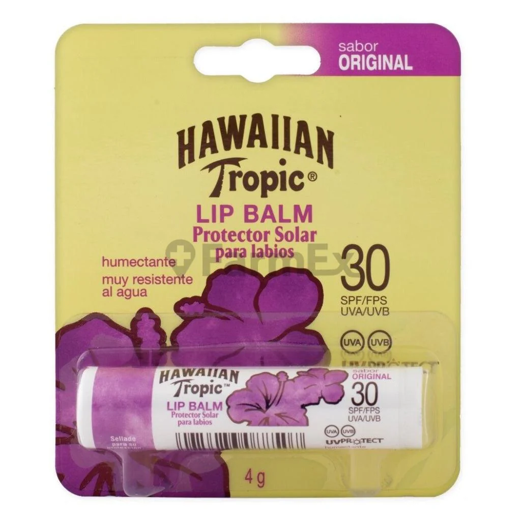 Hawaiian Tropic Lip Balm Original FPS 30 4 g - Protector Solar Labial
