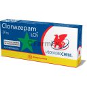 Clonazepam 2,0 mg x 30 comprimidos (Venta solo en Sucursal)