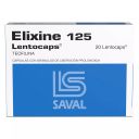 Elixine 125 mg x 20 Cápsulas - Teofilina