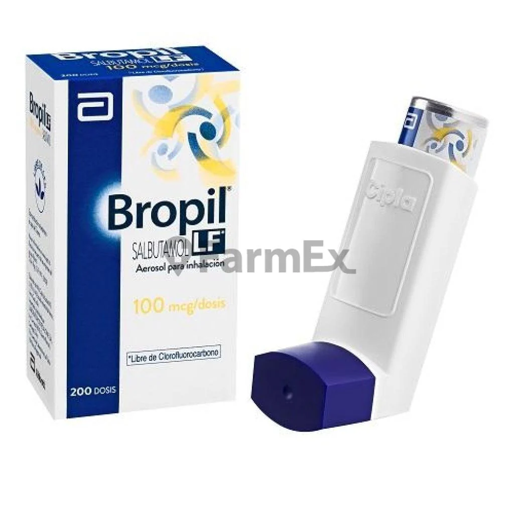 Bropil LF 100 mcg/dosis x 200 Dosis - Salbutamol