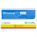 Olmeval D 40/12,5 mg x 30 Comprimidos - Olmesartán + Hidroclorotiazida