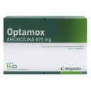 Optamox Amoxicilina 875 mg x 14 comprimidos