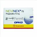 Nevinex 75 mg x 30 Cápsulas - Pregabalina
