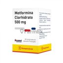 Metformina Ascend 500 mg x 30 Comprimidos LP - Clorhidrato