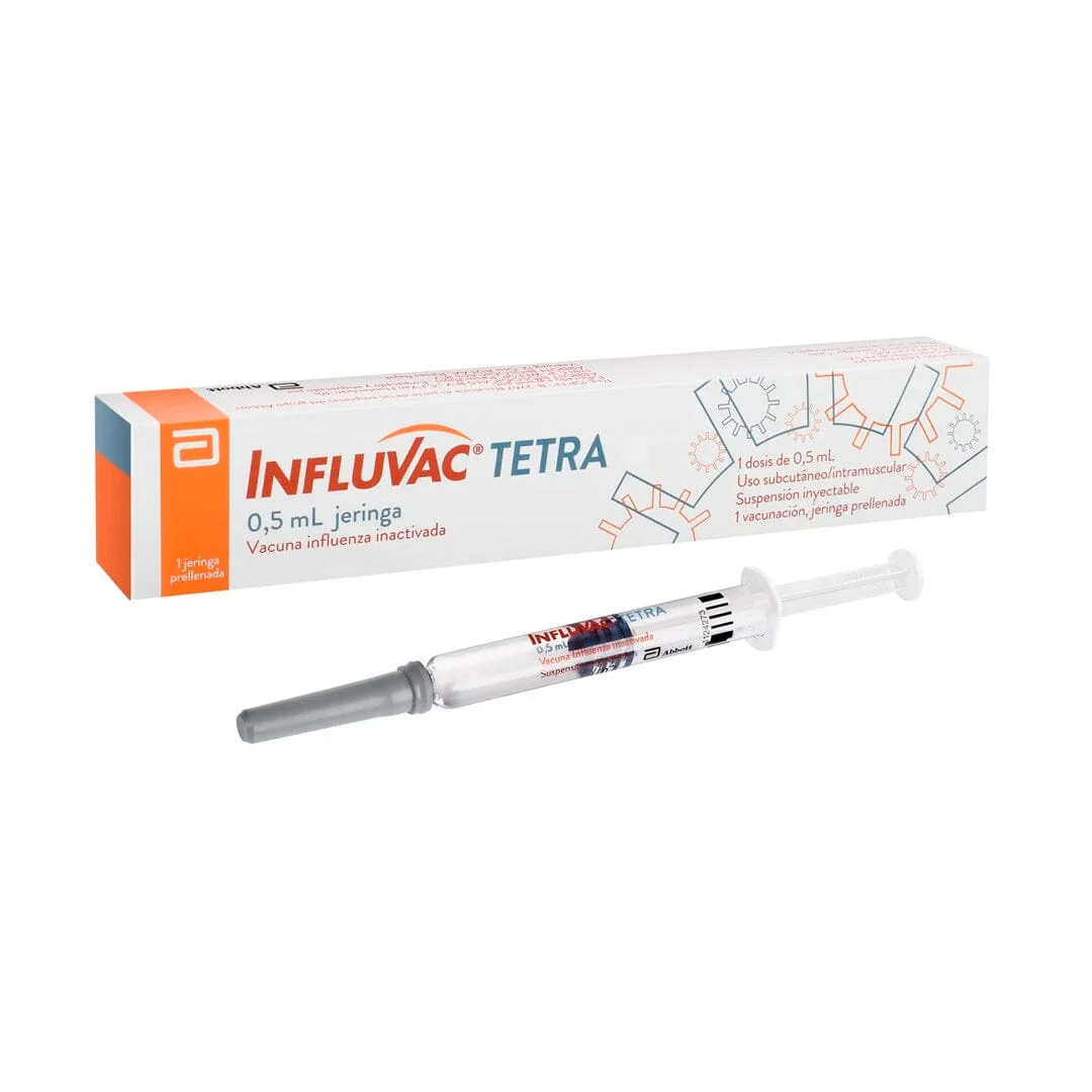 Influvac Tetra 0.5 mL Jeringa Prellenada - Vacuna Influenza