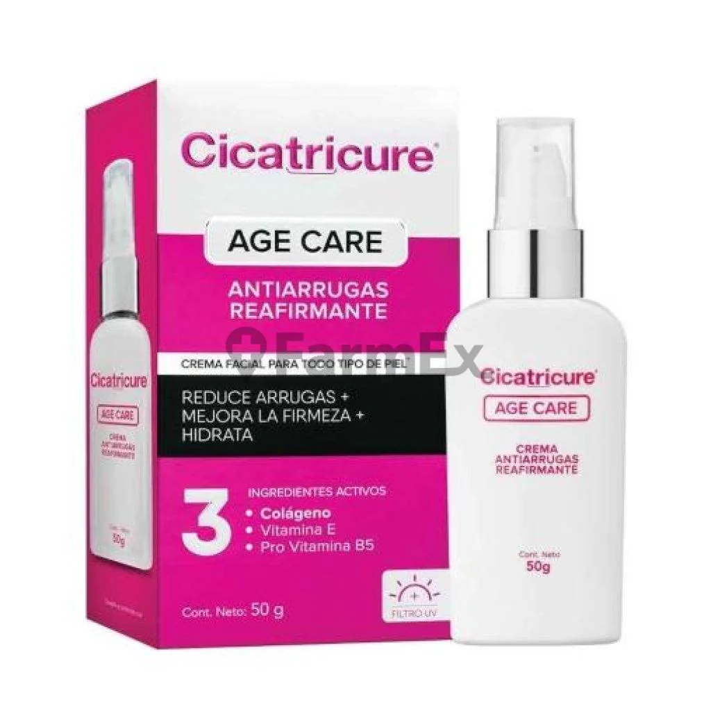 Cicatricure Age Care Crema Antiarrugas Reafirmante 50 g
