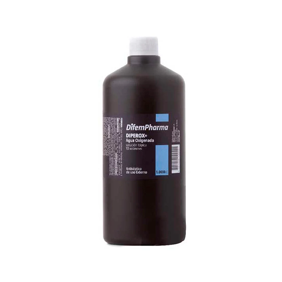 Diperox Agua Oxigenada 10 vol x 1 L - Peróxido de Hidrógeno