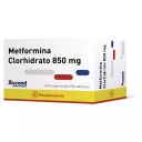 Metformina 850 mg x 60 Comprimidos Recubiertos - Ascend