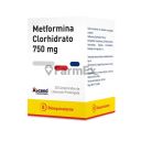 Metformina Lp 750 mg x 30 comprimidos