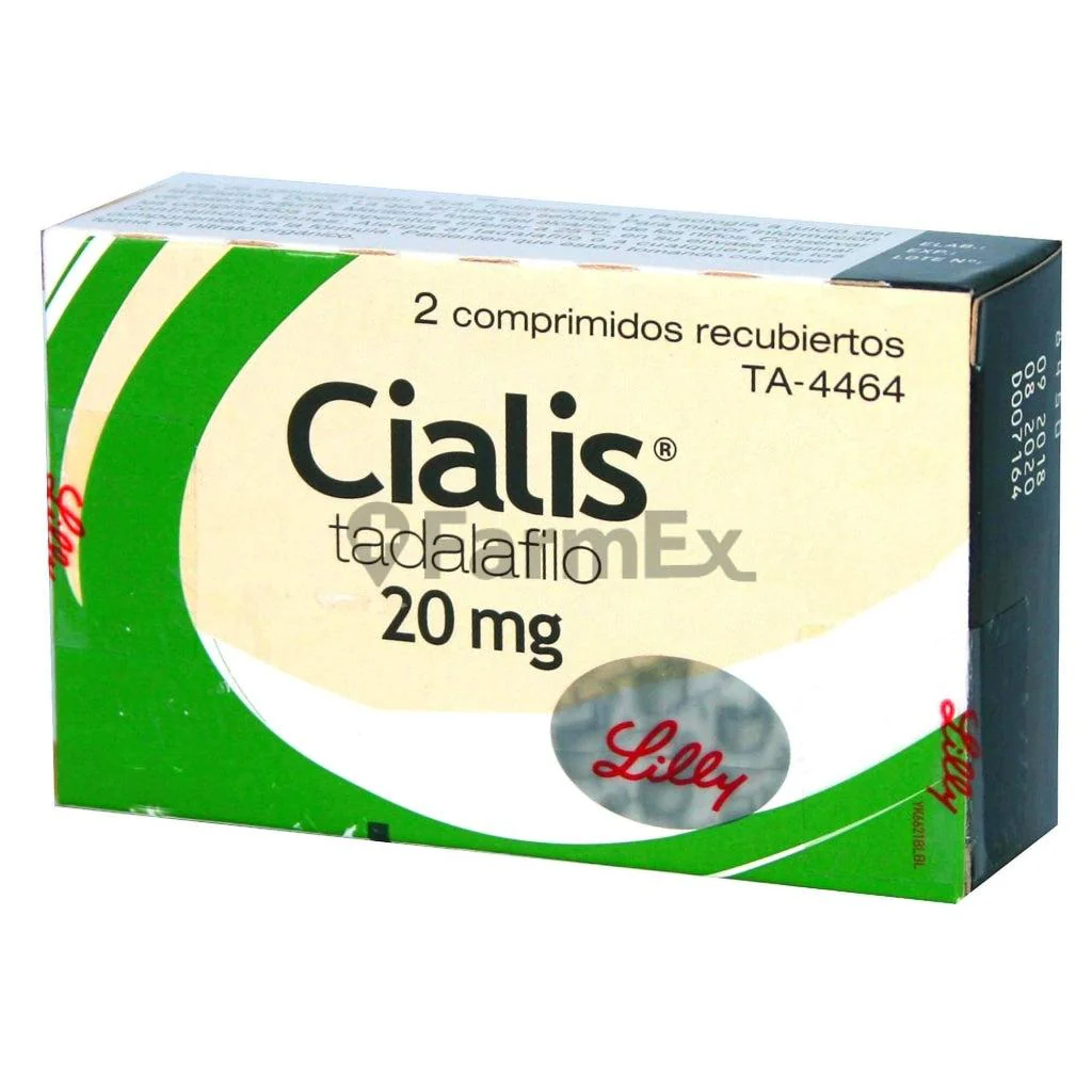 Cialis 20 mg x 2 Comprimidos - Tadalafilo