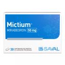 Mirabegron 50 mg 30 comprimidos