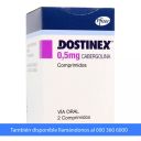 Dostinex Cabergolina 0.5mg 2 Comprimidos