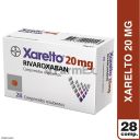 Xarelto 20 mg x 28 comprimidos