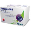 Ambilan Bid 875/125 mg x 14 Comprimidos - Amoxicilina + Ácido Clavulánico