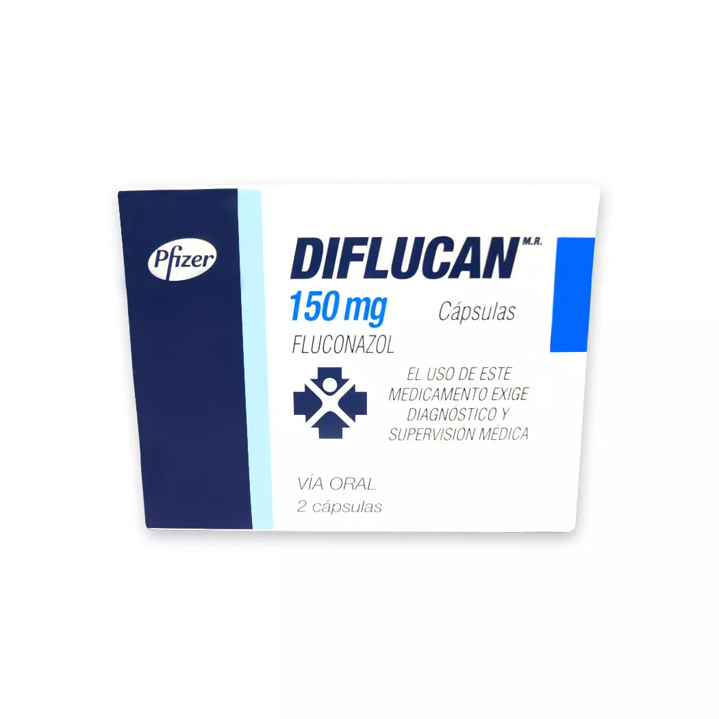 Diflucan 150 mg x 2 Cápsulas - Fluconazol