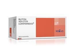 Buton Adultos 0.5/40 mg x 100 Comprimidos - Atropina + Papaverina