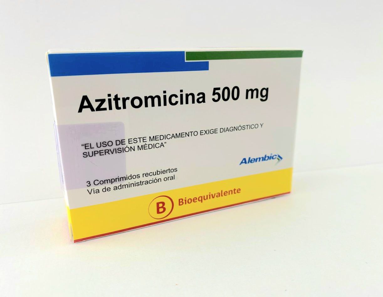 Azitromicina 500 mg x 3 Comprimidos - Alembic