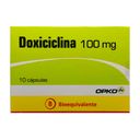 Doxiciclina 100 mg x 10 Capsulas