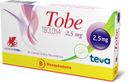 Tobe 2,5 mg x 30 Comprimidos