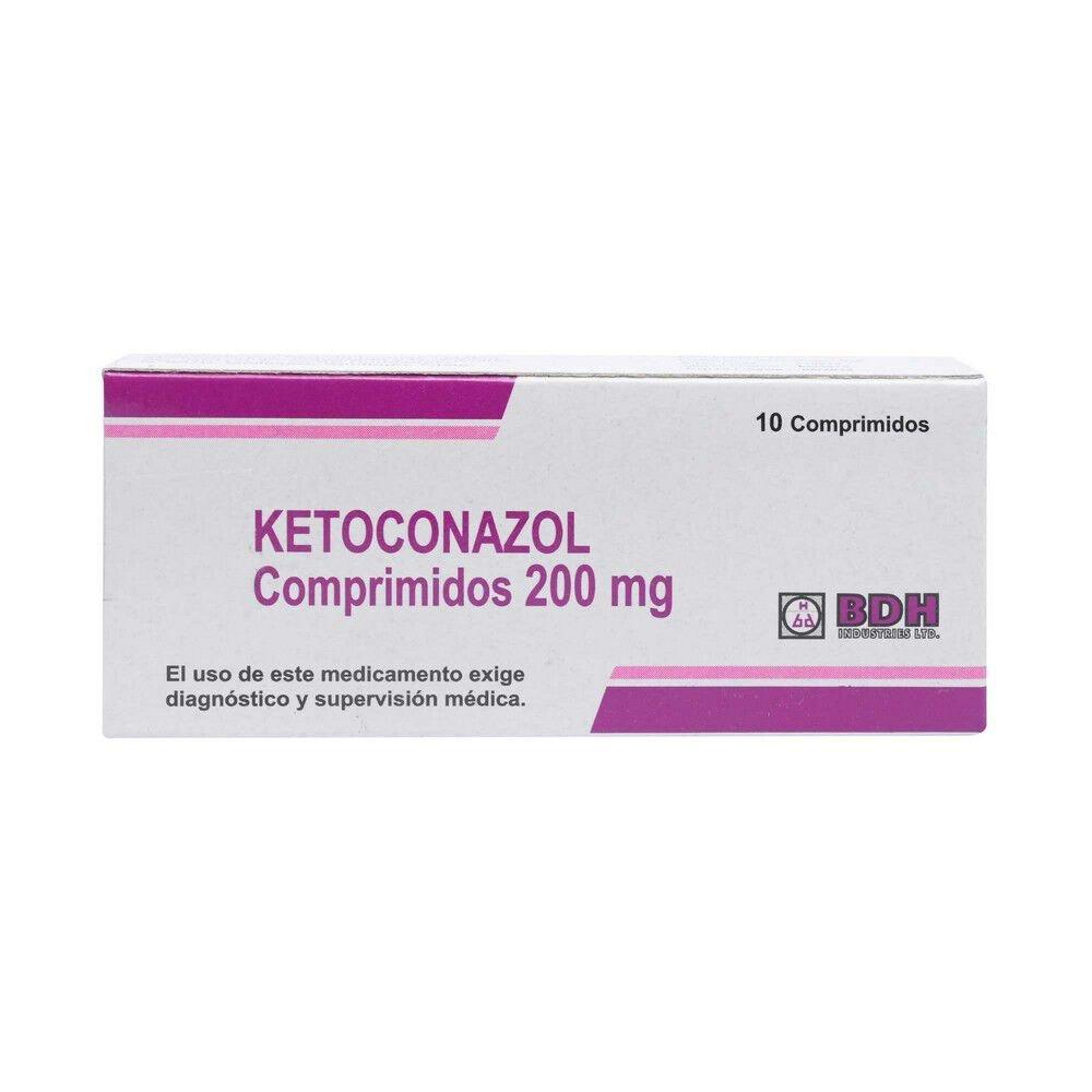 Ketoconazol 200 mg x 10 Comprimidos - BDH