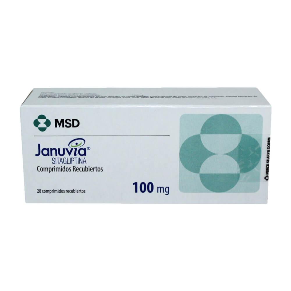 Januvia 100 mg x 28 Comprimidos - Sitagliptina