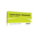 Losartan 50 mg + Hidroclorotiazida 12,5 mg x 30 Comprimidos Recubiertos