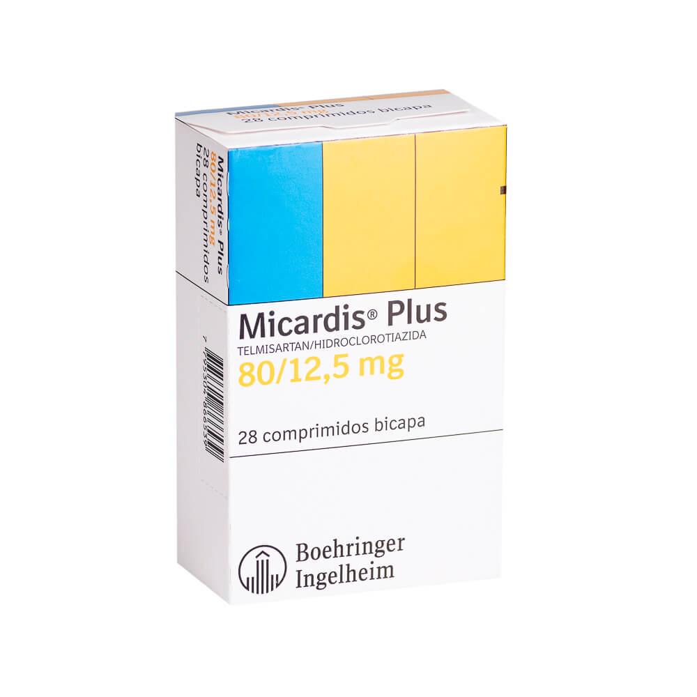 Micardis Plus 80/12,5 mg x 28 Comprimidos - Telmisartán/Hidroclorotiazida