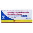 Olmesartán - Hidroclorotiazida 20/12,5 mg x 30 Comprimidos - Pasteur