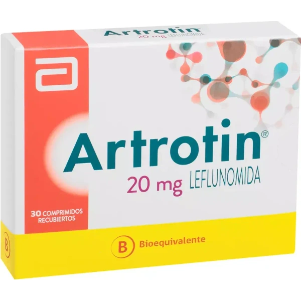 Artrotin 20 mg x 30 Comprimidos Recubiertos - Leflunomida