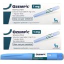 Pack 2 unidades Ozempic 1 mg Semaglutida 4 mg / 3 ml solución inyectable 1 Dispositivo Prellenado + 4 Agujas Desechables